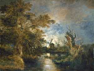 Moonlight on the Yare