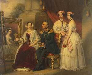 Family of Duke Joseph von Sachsen Altenburg
