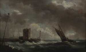 Fishing Boat in a Storm