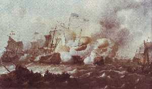 quattro giorni  battaglia  Giugno  1666