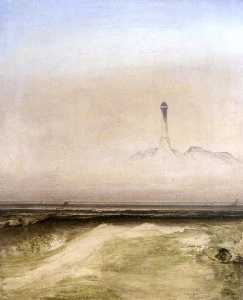 Lighthouse in Mist