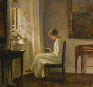 Interior with a Woman Reading