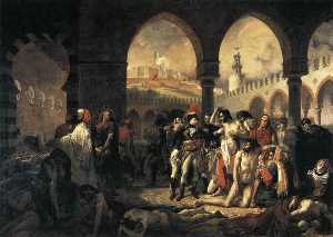 Napoleon Bonaparte Visiting the Plague stricken at Jaffa