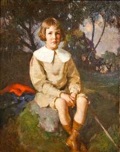 Atherton Loring Jr. age 6 of Boston's Duxbury, Massachusetts