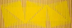 Rectangular Fold in Yellow