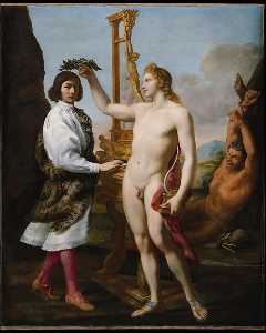Marcantonio Pasqualini (1614 1691) Crowned by Apollo