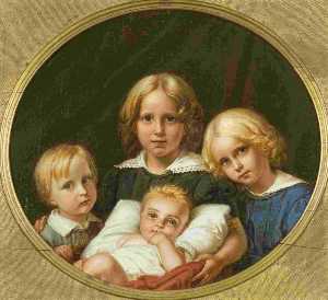 Four children of the artist