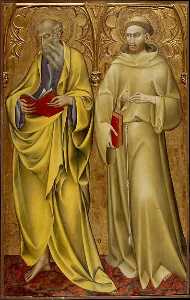 die heiligen Matthäus  und  Franziskus