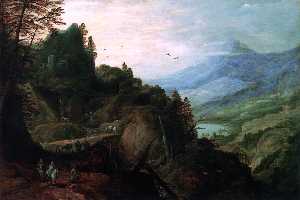 Landscape with a Mountian Pass