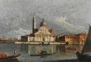 Venice, a view of San Giorgio Maggiore from across the Bacino