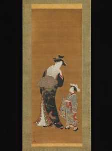 Courtesan and Her Attendant