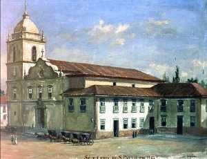 Church of the Holy See and Curia of São Paulo in 1863