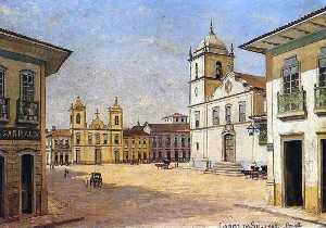 Português Largo da Sé em 1863
