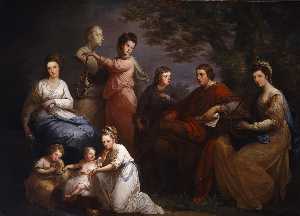 Family Portrait of the Earl of Gower