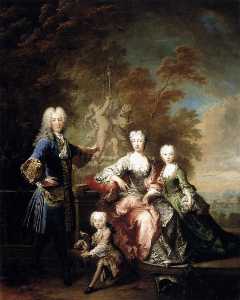 conte ferdinando adolf von plettenberg e le  sua  famiglia
