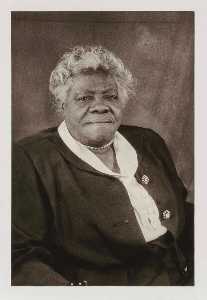Mary McLeod Bethune, from the unrealized portfolio Noble Black Women The Harlem Renaissance and After