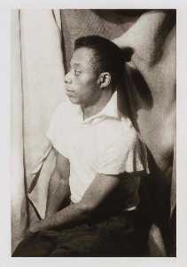 James Baldwin, from the portfolio O Write My Name American Portraits, Harlem Heroes