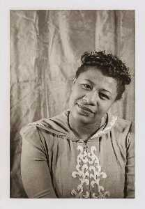 Ella Fitzgerald, from the portfolio O Write My Name American Portraits, Harlem Heroes