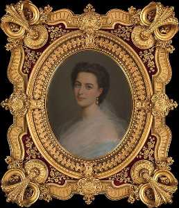 Portrait of a Woman (Marianna Panciatichi, marchesa Paolucci delle Roncole, 1835 1919, or her sister in law, Beatrice Ferrari Corbelli di Reggio, contessa di Lucciano)