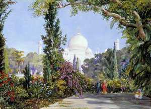 The Taj Mahal at Agra, North West India