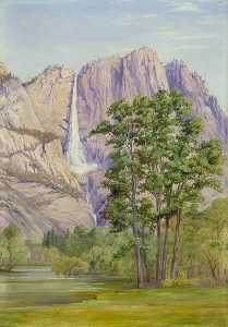 The Yosemite Waterfall, California