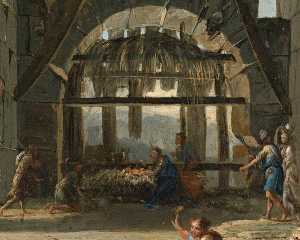 The Nativity in an Ancient Ruin (detail)