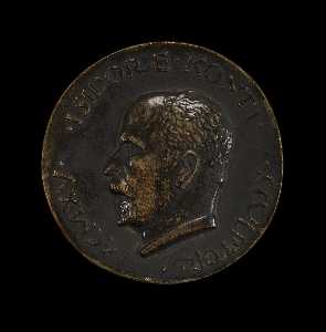 Isadore Konti Portrait Medal, obverse