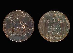 Detroit Soldados Memorial Medalla