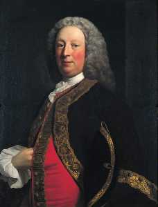 先生 Merrik 伯勒尔 ( 1699–1787 ) , Bt , 州长  的 银行 的 英格兰 ( 1758–1760 )