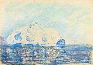Eisberg Sommer  arktis