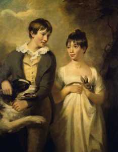  的 孩子 的 教授 杜格尔德 斯图尔特 乔治 ( ð . 1809 ) , 和maria ( ð . 1846 ) , 作为 孩子们