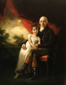John Stirling of Kippendavie (1742–1816), and His Youngest Daughter, Jean Wilhelmina (1804–1859)