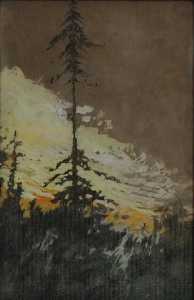 (Tall Pine), (painting)