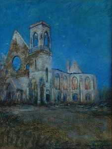Church after Fire, (painting)