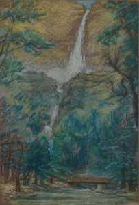 Yosemite Falls, (painting)