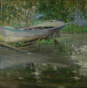 Blue Boat, (painting)