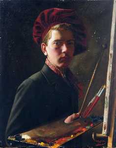 Juan Santa hélier lander ( 1869–1944 ) , primer hombre Arte Maestro en Jersey Universidad para las niñas