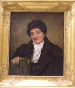 Portrait de Jean Baptiste Marc Antoine Descamps, premier conservateur du musée de Rouen (1809, 1832)