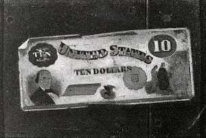 Ten Dollar Bill, (painting)