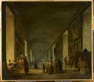 LA GRANDE GALERIE DU LOUVRE, ENTRE 1794 ET 1796