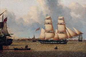 The Brig 'Helen' off Hull
