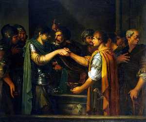 The Oath of Catiline (after Salvator Rosa)