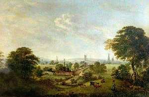 View of Derby from Nottingham Road