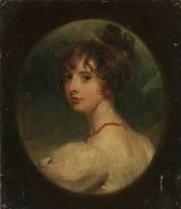 Portrait of the Hon. Emily Mary Lamb (1787 1869), later Countess Cowper and Viscountess Palmerston