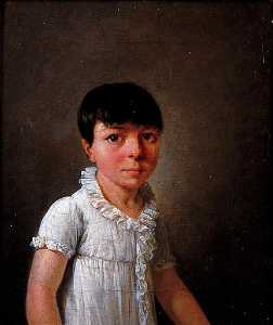 Ritratto d'Antoinette Crucy , âgée de settembre ans