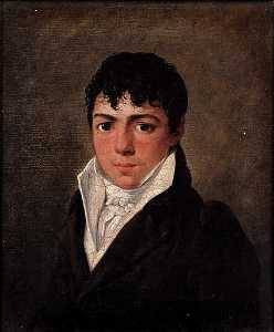 Portrait d'Antoine Crucy âgé de 16 ans