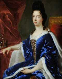 Reina María de módena , princesa maría Beatrice d'Este ( 1658–1718 )