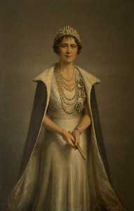 regina elisabetta ( 1900–2002 ) , Consorte per george VI