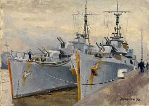 HMS 'Wildgoose' とhms 'Starling'