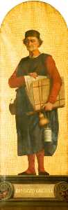 ベノッツォ・ゴッツォリ ( c言語 . 1421–1497 ) ( デザイン のために モザイク 教会に ビクトリア アルバート 博物館 )